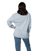 chicka-d Ladies' Warm Up Crew Sweatshirt ink ModelBack