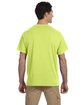 Jerzees Adult DRI-POWER SPORT Poly T-Shirt safety green ModelBack