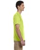 Jerzees Adult DRI-POWER SPORT Poly T-Shirt safety green ModelSide