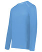 Holloway Adult Essential Long Sleeve T-Shirt Powered By Coolcore columbia blue ModelQrt