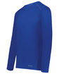 Holloway Adult Essential Long Sleeve T-Shirt Powered By Coolcore royal ModelQrt