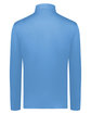 Holloway Adult Quarter-Zip Pullover Powered by Coolcore columbia blue ModelBack