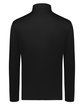 Holloway Adult Quarter-Zip Pullover Powered by Coolcore black ModelBack