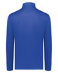 Holloway Adult Quarter-Zip Pullover Powered by Coolcore royal ModelBack