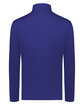 Holloway Adult Quarter-Zip Pullover Powered by Coolcore purple ModelBack