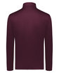 Holloway Adult Quarter-Zip Pullover Powered by Coolcore hmaroon ModelBack