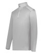 Holloway Adult Quarter-Zip Pullover Powered by Coolcore athletic grey ModelQrt