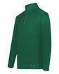 Holloway Adult Quarter-Zip Pullover Powered by Coolcore dark green ModelQrt