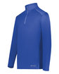 Holloway Adult Quarter-Zip Pullover Powered by Coolcore royal ModelQrt