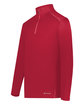 Holloway Adult Quarter-Zip Pullover Powered by Coolcore scarlet ModelQrt