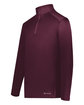 Holloway Adult Quarter-Zip Pullover Powered by Coolcore hmaroon ModelQrt