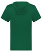 Holloway Adult Short Sleeve Hoodie Powered by Coolcore dark green ModelBack