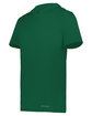 Holloway Adult Short Sleeve Hoodie Powered by Coolcore dark green ModelQrt