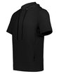 Holloway Adult Ventura Soft Knit Short Sleeve Hoodie black ModelQrt