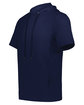 Holloway Adult Ventura Soft Knit Short Sleeve Hoodie navy ModelQrt