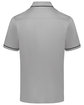 Holloway Adult Performance Polo Powered by Coolcore athltc grey/ blk ModelBack