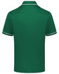 Holloway Adult Performance Polo Powered by Coolcore dark green/ wht ModelBack