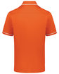 Holloway Adult Performance Polo Powered by Coolcore orange/ white ModelBack