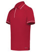 Holloway Adult Performance Polo Powered by Coolcore scarlet/ white ModelQrt