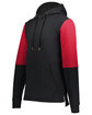 Holloway Adult All-American Team Hoodie black/ scarlet ModelQrt