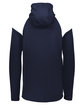 Holloway Adult Limitless Quarter-Zip Hoodie navy/ white ModelBack