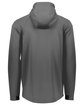 Holloway Adult Limitless Quarter-Zip Hoodie carbon/ carbon ModelBack