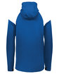 Holloway Adult Limitless Quarter-Zip Hoodie royal/ white ModelBack