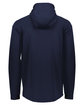 Holloway Adult Limitless Quarter-Zip Hoodie navy/ navy ModelBack