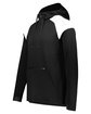 Holloway Adult Limitless Quarter-Zip Hoodie black/ white ModelQrt