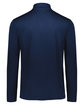 Holloway Adult Prism Bold Quarter-Zip Pullover navy/ gold ModelBack