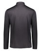 Holloway Adult Prism Bold Quarter-Zip Pullover black/ white ModelBack