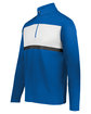 Holloway Adult Prism Bold Quarter-Zip Pullover royal/ white ModelQrt