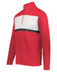 Holloway Adult Prism Bold Quarter-Zip Pullover scarlet/ white ModelQrt