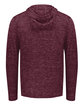 Holloway Adult Monterey Hoodie maroon heather ModelBack