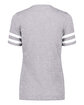 Holloway Ladies' Monterey T-Shirt ath heather/ wht ModelBack