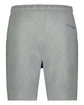 Holloway Adult Ventura Soft Knit Short grey heather ModelBack