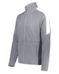 Holloway Adult Crosstown Jacket graphite/ white ModelQrt