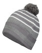 Holloway Adult Spirit Pom Beanie grt/ htr gr/ wht ModelQrt