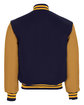 Holloway Adult Varsity Jacket d nv/ l gd/ l gd ModelBack