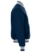 Holloway Adult Varsity Jacket d nv/ d nv/ wht ModelSide