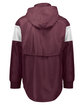 Holloway Adult Potomac Jacket maroon/ white ModelBack