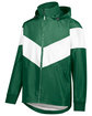 Holloway Adult Potomac Jacket dark green/ wht ModelQrt