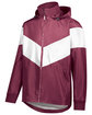 Holloway Adult Potomac Jacket maroon/ white ModelQrt