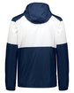 Holloway Adult SeriesX Hooded Jacket navy/ white ModelBack