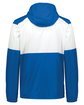 Holloway Adult SeriesX Hooded Jacket royal/ white ModelBack