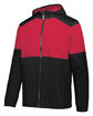 Holloway Adult SeriesX Hooded Jacket black/ scarlet ModelQrt