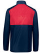 Holloway Adult SeriesX Pullover navy/ scarlet ModelBack