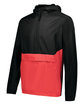 Holloway Pack Pullover Jacket black/ scarlet ModelQrt