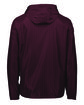 Holloway Range Packable Pullover Jacket maroon ModelBack