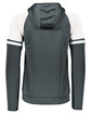 Holloway Adult Retro Grade Jacket graphite/ white ModelBack